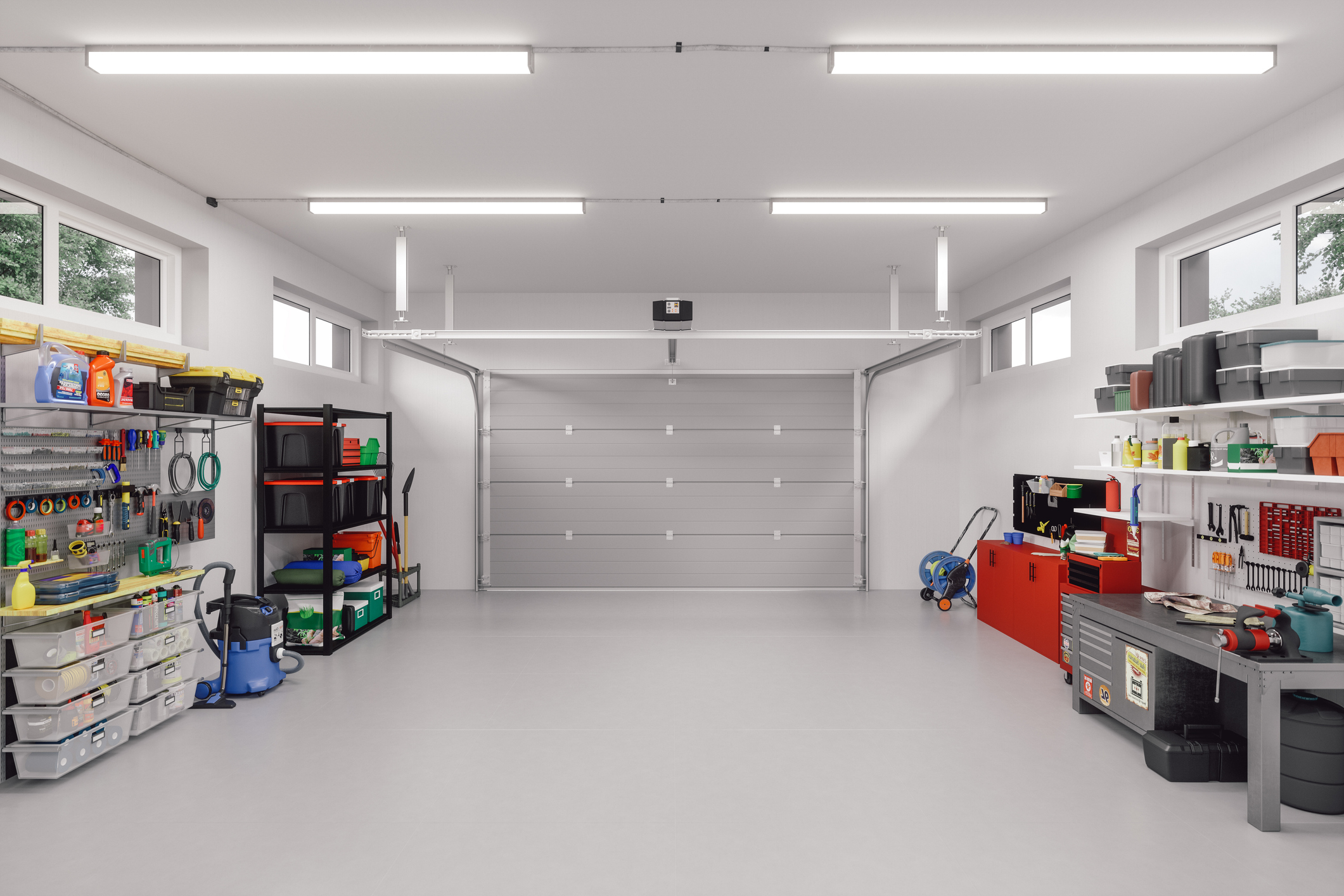 Partial Garage